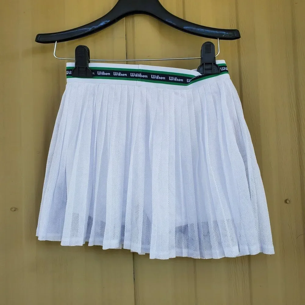 Wilson Girls Tennis Skort Size Large (10-12) White